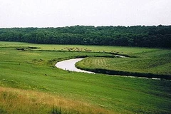 Thung lũng Tollense - nơi phát hiện bãi chiến trường ở thời kỳ Đồ Đồng. (N: Internet)