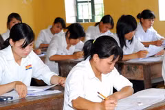 Các thí sinh trung học phổ thông trong kỳ thi tốt nghiệp. Ảnh minh họa (Nguồn: Bích Ngọc/TTXVN)