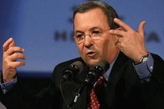 Bộ trưởng Quốc phòng Israel Ehud Barak. (Nguồn: AFP)