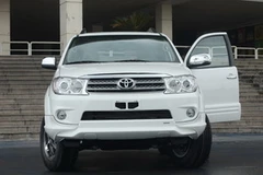 Mẫu xe thể thao đa dụng Fortuner. (Nguoonff; Internet) 