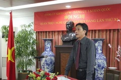 Hội nghị học tập, quán triệt Nghị quyết Đại hội XI của Đảng tại Hàn Quốc. (Ảnh: Anh Nguyên/Vietnam+)