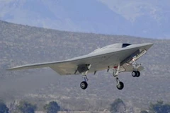 Máy bay ném bom tàng hình X-47B. (Nguồn: Internet)