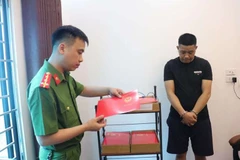 Đối tượng Nguyễn Duy Quang. (Ảnh: TTXVN phát)