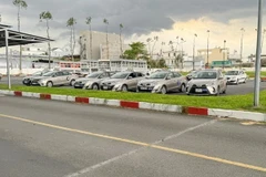 Đổi giấy phép lái xe. (Ảnh minh họa: TTXVN phát)