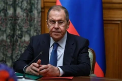 Ngoại trưởng Nga Sergei Lavrov tại một cuộc họp ở Moskva. (Ảnh: AFP/TTXVN)