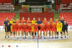 Đội tuyển futsal Việt Nam. (Nguồn: VFF)