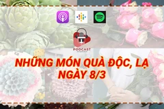 [Audio] Những món quà độc, lạ cho ngày Quốc tế phụ nữ 8/3