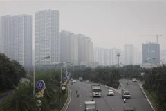 Khu vực Đại lộ Thăng Long (Hà Nội). Ảnh: Thành Đạt - TTXVN