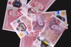 Đồng bảng của Anh. (Ảnh: AFP/TTXVN)