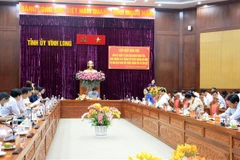 Quang cảnh buổi gặp mặt. (Ảnh: Lê Thúy Hằng/TTXVN)