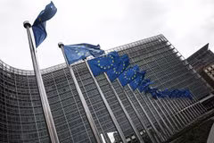 Trụ sở Ủy ban châu Âu tại Brussels (Bỉ). (Ảnh: AFP/ TTXVN)