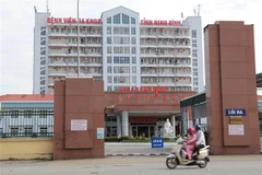 Bệnh viện Đa khoa tỉnh Ninh Bình, một đơn vị trực thuộc Sở Y tế tỉnh Ninh Bình được thanh tra trong thời gian vừa qua. (Ảnh: Đức Phương/TTXVN)