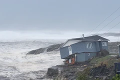 Canada đã ban bố lệnh cảnh báo bão nguy hiểm tại vùng biển phía Đông trong ít nhất 72 giờ. (Nguồn: cnn.com)
