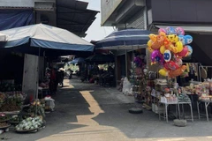 Chợ Hợp Châu ở Tam Đảo (Vĩnh Phúc). (Nguồn: baophapluat.vn)