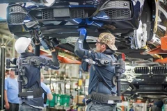 Ôtô Đức chiếm 75% lượng xe nhập khẩu được bán tại Hàn Quốc trong tháng Năm. (Ảnh: DW/TTXVN)
