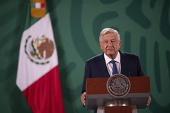 Tổng thống Mexico Andres Manuel Lopez Obrador. (Ảnh: AFP/TTXVN)