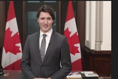 Thủ tướng Canada Justin Trudeau gửi thông điệp chúc mừng năm mới tới cộng đồng người Việt Nam tại Canada. (Ảnh: Trung Dũng/TTXVN)