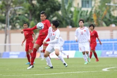 Đội tuyển nữ Indonesia thi đấu với đội tuyển nữ Việt Nam tại SEA Games 30 ở Philippines năm 2019. (Nguồn: thethaovanhoa.vn)