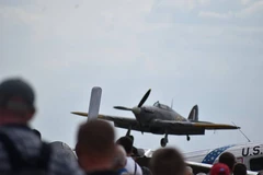 Chiến đấu cơ Hawker Hurricane Mk. IV tại sự kiện hàng không ở Cheb (Cộng hòa Séc), ngày 14/8/2022. (Nguồn: denik.cz)