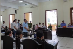 Phiên xét xử phúc thẩm vụ án xảy ra tại Agribank-chi nhánh Cần Thơ. (Nguồn: tuoitre.vn)