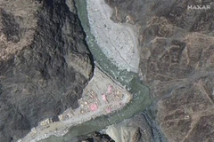 Đường kiểm soát thực tế (LAC) ở biên giới Ấn Độ-Trung Quốc. (Ảnh: AFP/TTXVN)