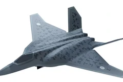 Hình ảnh một chiếc máy bay chiến đấu thế hệ tiếp theo của Nhật Bản (ảnh do Bộ Quốc phòng Nhật Bản cung cấp). (Nguồn: asia.nikkei.com)