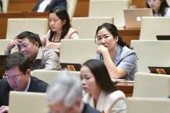 Các đại biểu tại Kỳ họp thứ 6. (Ảnh: CTV/Vietnam+)