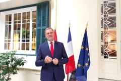 Đại sứ Pháp mong sẽ có nhiều cơ hội khám phá vẻ đẹp đất nước, con người Việt Nam. (Ảnh: Minh Thu/Vietnam+)