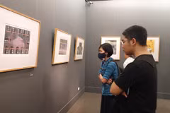 Cựu binh Mỹ 'đối thoại' với các họa sỹ Việt về tình yêu nghệ thuật 