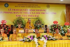 Giáo hội Phật giáo bổ nhiệm nhân sự để tăng cường hoạt động từ thiện