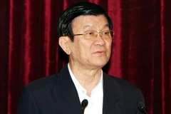 Thường trực Ban Bí thư Trương Tấn Sang. (Ảnh: Nguyễn Dân/TTXVN)