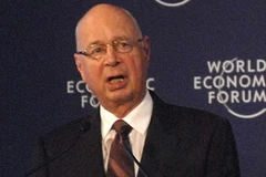 Giáo sư Klaus Schwab, Chủ tịch WEF. (Ảnh: Thế Anh/TTXVN)