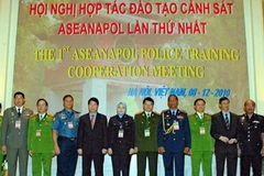 Các trưởng đoàn chụp ảnh chung. (Ảnh: Thống Nhất/TTXVN)