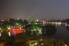 Hồ Gươm. (Ảnh: Quốc Khánh/TTXVN)