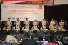 Buổi lễ quay thưởng. (Ảnh: Viettel cung cấp)