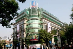 Tòa nhà Trung tâm Tài chính dầu khí Việt Nam (PVFC). (Ảnh: Huy Hùng/TTXVN)