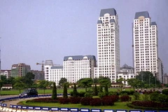 Khu căn hộ cao cấp The Manor tại khu đô thị mới Mỹ Đình,thành phố Hà Nội. (Ảnh: Anh Tuấn/TTXVN)