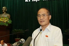 Phó Thủ tướng Nguyễn Sinh Hùng. (Ảnh: Doãn Tấn/TTXVN)