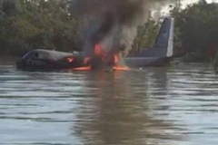 Máy bay gặp nạn. (Nguồn: nst.com.my)