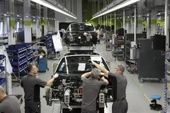 Một doanh nghiệp sản xuất xe hơi của Đức. (Nguồn: Reuters)