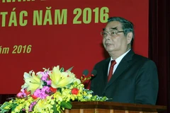 Ông Lê Hồng Anh phát biểu ý kiến chỉ đạo hội nghị. (Ảnh: Nguyễn Dân/TTXVN)