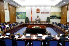 Quang cảnh một phiên họp của Chính phủ. (Ảnh: Đức Tám/TTXVN)