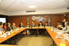 Quang cảnh hội thảo. (Ảnh: Diệu Hương/Vietnam+)