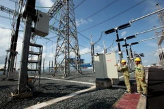 Trạm biến áp 500/220kV Trung tâm điện lực Duyên Hải. (Ảnh minh họa: Ngọc Hà/TTXVN) 