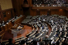 Toàn cảnh phiên họp của Thượng viện Nhật Bản ở Tokyo. (Nguồn: Reuter/TTXVN)