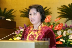Chủ tịch Quốc hội Nguyễn Thị Kim Ngân. (Ảnh: Nhan Sáng/TTXVN)