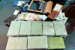 Tang vật một vụ buôn ma túy. (Ảnh minh họa. Nguồn: TTXVN)