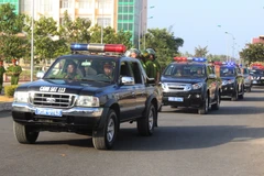 Lực lượng cảnh sát ra quân đợt cao điểm tấn công trấn áp tội phạm. (Ảnh minh họa. (Nguồn: TTXVN)