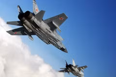Máy bay tiêm kích MiG-31. (Nguồn: Theaviationist.com)