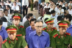 Quang cảnh phiên tòa. (Ảnh: Thành Chung/TTXVN) 